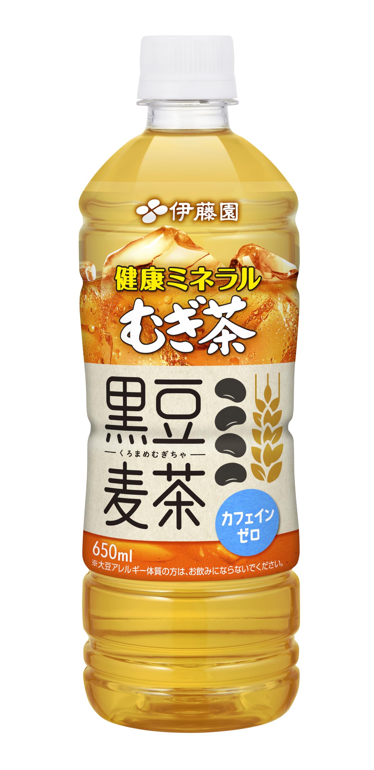Amazon.co.jp: [旧品番]伊藤園 健康ミネラルむぎ茶 黒豆麦茶 650ml×24